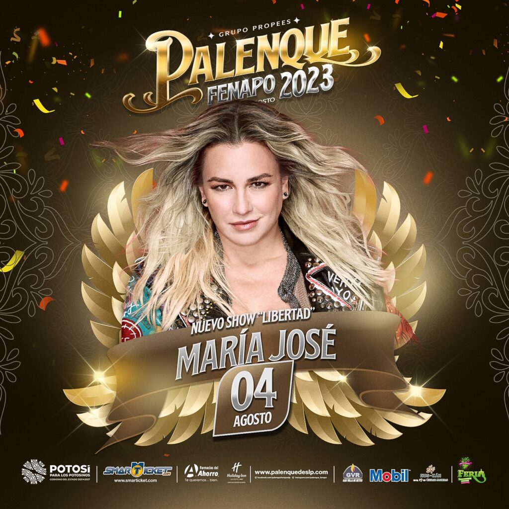 boletos maria jose palenque fenapo 2023