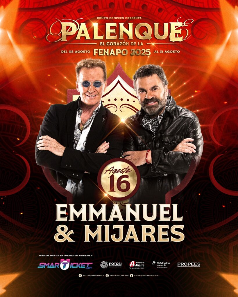 emmanuel y mijares palenque fenapo 2025