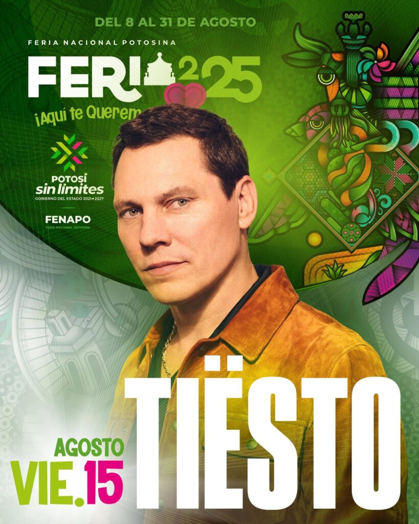 dj tiesto en la fenapo 2025